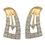 Geomatric Diamond Earrings- BAPS1955ER