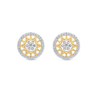 Rising Star Diamond Earrings-RS0069, 18 kt, si-jk