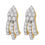 Linear Diamond Earrings- BAER0831