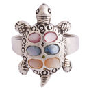 Colorful Life Turtle Ring-FRL183, 11
