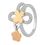 Flower Design Hanging Charm Ring-FRL122