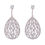 Pear Dance Silver Earrings-ERMX004