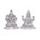 Silver Laxmi Ganesh Idols-RILG006