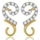 Rangoli Diamond Earrings- BAPS1237ER, si - ijk, 14 kt