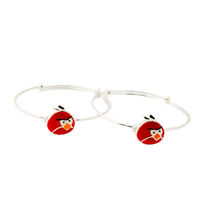 Angry Birds Kids Silver Bracelete- BRKD012