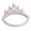 Tiara Silver Finger Ring-FRL170