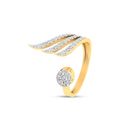 Contemporary Diamond Finger Ring-RRI01167, 18 kt, 12, vs-gh
