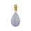 Pear Diamond Pendant- BAPS2082P