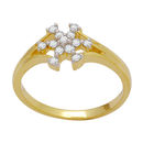 Beautiful Diamond Ring - DAR0075, si - ijk, 12, 18 kt