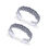 Tiny Butterfly Silver Toe Rings-TR465