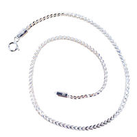 One Piece Single Chain Anklet-ANK1P002