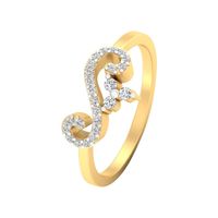 Supreme Diamond Finger ring-RRI00279, 18 kt, vvs-gh, 12