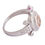 Peach Stone Turle Unisex Ring-FRL180