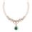 Adora Petals Drop Diamond Necklace-RBN0085