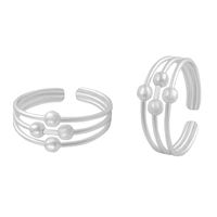 Ball Sterling Silver Toe Ring-TR211