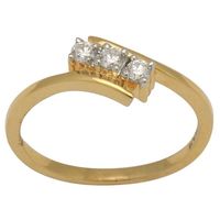 Diamond Rings - BAR0071A, si - ijk, 12, 18 kt