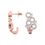 Petals Circled Diamond Cuffs-RBL0068