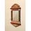 Aakriti Arts Handcrafted Wooden Mirror 22x12 iinch, wooden brown, 22x12 