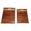 Aakriti Arts Wooden Sheesham Wood Trays - 02, wooden brown, 14x10&12x8