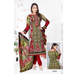 Kahira Collection Designer Salwar Suit Unstitched Multicolor, multicolor, cotton