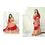 Zeenat Collection Vol 3 Designer Heavy Work Georgette Saree Beige & Red, beige & red, georgette
