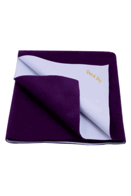 Quick Dry Cotton Baby Bed Protecting Mat Mat waterproof sheet, medium,  purple