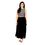 Kmozi New Aliya Bhatt’ S Embriode Crop Top Skirt, white and black