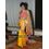Kmozi Mira Life Style Fancy Saree, yellow