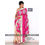 Kmozi Mira Twinkal Rani Designer Saree, pink and light orange