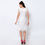 New Embroidered White & Red Western Dress by Kmozi, white & red, free size