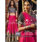 Kmozi Sonam Prem Ratan Dhan Payo Designer Lehenga Choli, pink