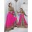 Kmozi Magenta Gorgeous Floor Touch Anarkali Suit, magenta pink