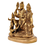 Aesthetic Decors Shiv Parivar in Gold Showpiece - 13 cm