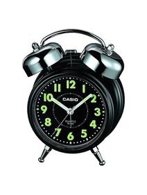Casio Analog Black Clock