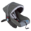 Mee Mee Forward Facing Baby Car Seat Cum Carry Cot with Thick Cushioned Seat & Head,  red