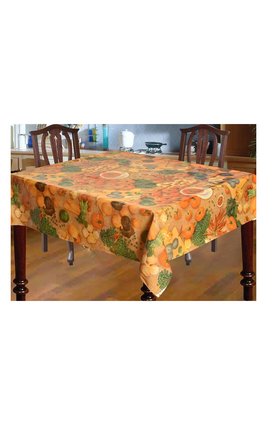 Luk Luck Dining Table PVC Cover-Vegtable(4Seaters)