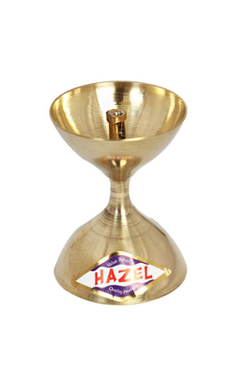 Hazel Brass Diya Oil Lamp Pooja Nanda Deep S7