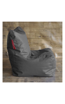 Style Homez Chair Filled Bean Bag, l,  grey