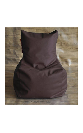 Style Homez Chair Filled Bean Bag, l,  brown