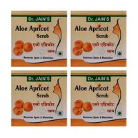 Dr. Jain's Aloe Apricot Scrub 100 Gms (Set of 4)