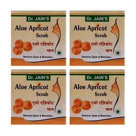 Dr. Jain s Aloe Apricot Scrub 100 Gms (Set of 4)