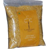 Conscious Food Organic Yellow Lentil (Yellow Mung Dal) 500Gms