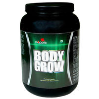 Mapple Body Grow Whey Protein Supplement 600Gms, vanilla