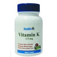 HealthVit Vitamin K 1.5mg 60 Capsules