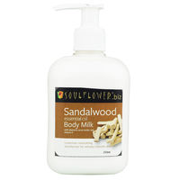 Soulflower Sandalwood Body Milk - 250 ml