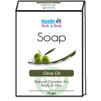 Healthvit Bath & Body Olive Oil soap 75g