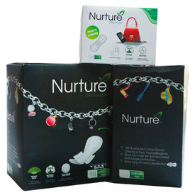 Nurture Combo - TWO Sanitary Pads and one Chemical Free Panty Liner