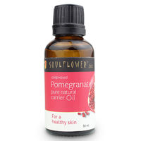 Soulflower Coldpressed Pomegranate Carrier Oil - 30 ml