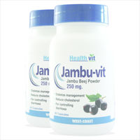 HealthVit JAMBU-VIT Jambo Beej Powder 250 mg 60 Capsules (Pack Of 2)