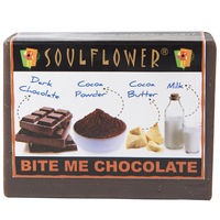 Soulflower Bite Me Chocolate 100% Veg Soap - 150 gms